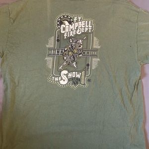 Fort Campbell KY Fire Department Shirt XXL